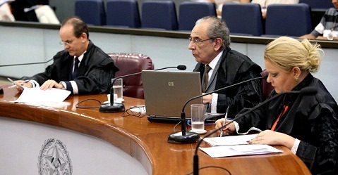 Primeira Câmara do TCEMG (Foto: Karina Camargos Coutinho)